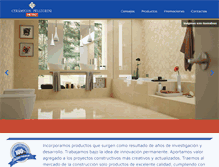 Tablet Screenshot of ceramicospellegrini.com.ar